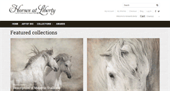 Desktop Screenshot of horsesatliberty.com