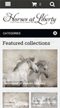 Mobile Screenshot of horsesatliberty.com